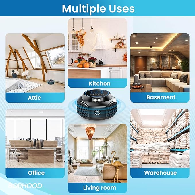 Ultrasonic Pest Repellent Plug in, Indoor Pest Rodent Control for Mouse Mice Rat Squirrel Bat Roach Spider Ant Bug, Electronic Repelling Device Mouse Traps for House Kitchen Garage Basement