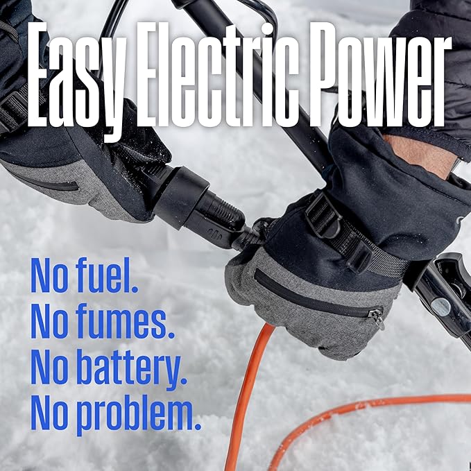 Westinghouse WSnow18 Corded Snow Blower 18 Inch, Dual LED Lights, Electric Snow Blower with 25ft Throwing Distance, Plows 650lbs/min, Adjustable Chute