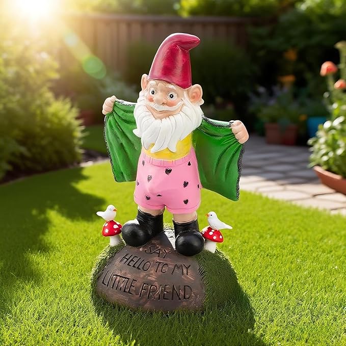 Teaeeno Outdoor Animal Decor Statue, Animal Sculpture Decoration for Yard Art, Garden Statues Decor for Home, Home Garden Décor Accents (Green)