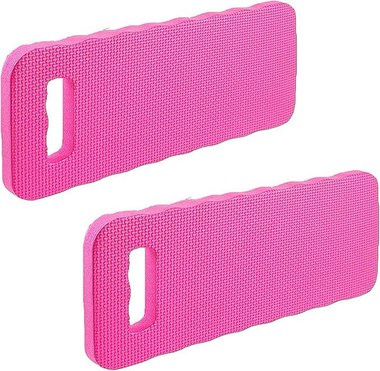 YWSHF 2 PCS Pink Garden Kneeling Pad,Knee Mat Waterproof Foam Knee Pads for Gardening,Cleaning,Baby Bath,Yoga,Praying and Exercise 15.745'' x 7.09'' x 0.79''