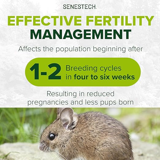 Evolve Mouse Birth Control Soft Bait Sausages – 3 lbs | Not a Poison, Eco-Conscious, Long-Term Population Management