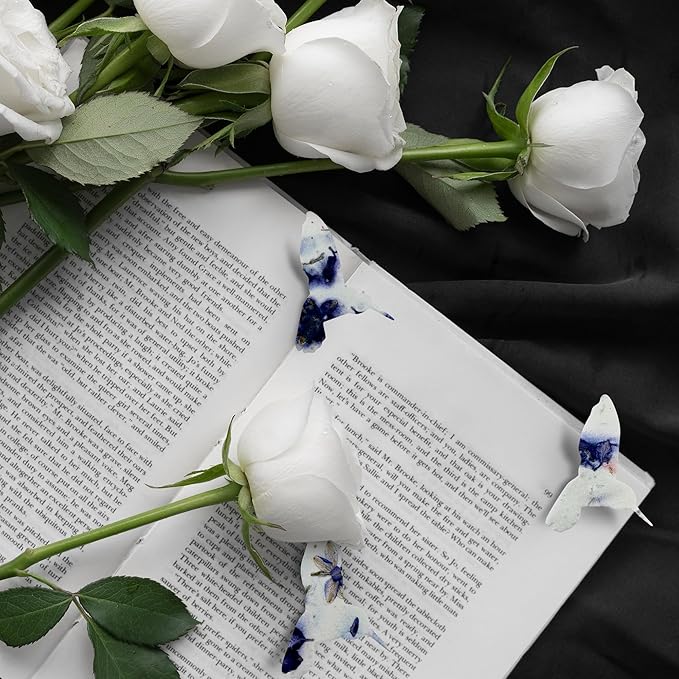 Set of 24 Purple Hummingbird Seed Paper – Plantable Seed Paper Embedded with Wildflower Seeds for Funeral, Memorial & Other Milestone Celebrations