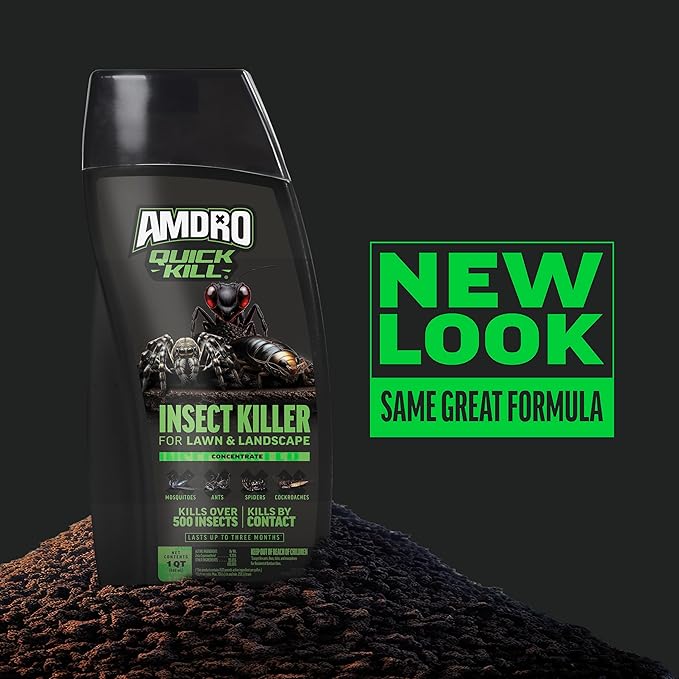 Amdro 100522992 Quick Kill Outdoor Insect Killer, 32 oz (Pack of 4)