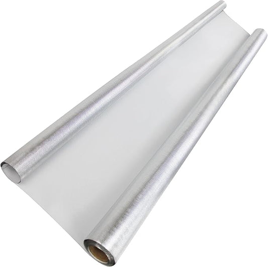 TEXALAN(R) Diamond Film Foil Roll Highly Reflective Mylar Film Roll for Grow Room 4X50FT 6 Mil