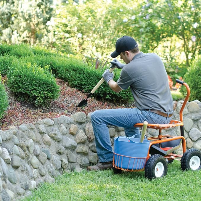 A.M. Leonard Garden Scoooter with Flat-Free Tires