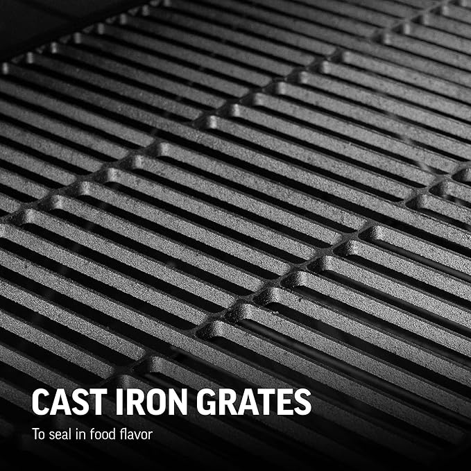 Char-Griller®Smokin Pro Charcoal Grill and Offset Smoker with Side Fire Box, Dual Damper Control, Chrome Plated Steel Warming Rack, 1,130 Cooking Square Inches in Black, Model CG30044223