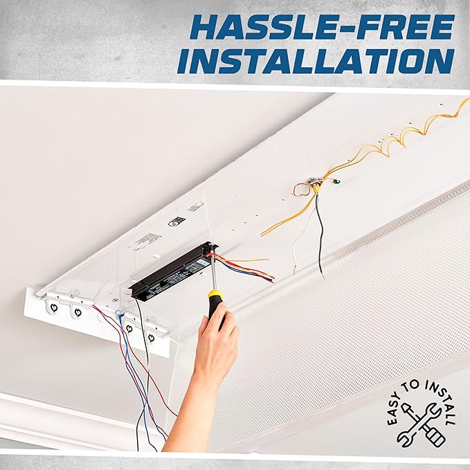 OHLECTRIC Pack of 10 - Replacement for Sylvania Ballast QTP 3X32T8/UNV ISN-SC, Philips ICN-3P32-N, Keystone KTEB-332-UV-IS-N-P, for 3 Fluorescent T8 Lamps - 120-277V - 32 Watt