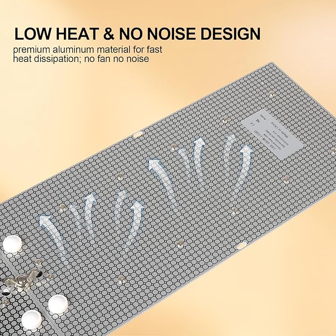 JCBritw 200W LED Grow Light on Stand for Indoor Plants, Desktop Plant Growing Lamp Full Spectrum with UV IR, 90 Degree Lens Tabletop Plant Light for Seed Starting, Seedlings, Veg, Fruits and Flower