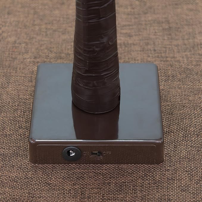 Lightshare 24IN Lighted Maple Tree for Fall Decorations, USB & Battery Operated with Timer Table Lights for Home Party Indoor Outdoor Thanksgiving Autumn Harvest Decor