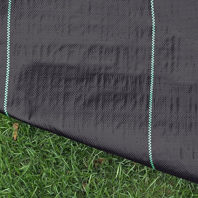 5ft x 100ft Landscape Fabric Durable Weed Barrier Mats Prevent Weeds, Easy Install Weed Blocker, Premium Weed Barrier Fabric