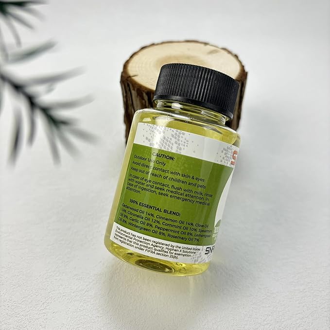 Snake Deterrent for Yard, Homes, and Outdoor Areas – Non-Toxic Essential Oil Blend