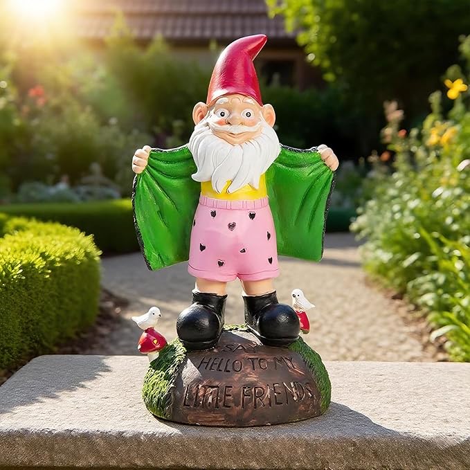 Teaeeno Outdoor Animal Decor Statue, Animal Sculpture Decoration for Yard Art, Garden Statues Decor for Home, Home Garden Décor Accents (Green)