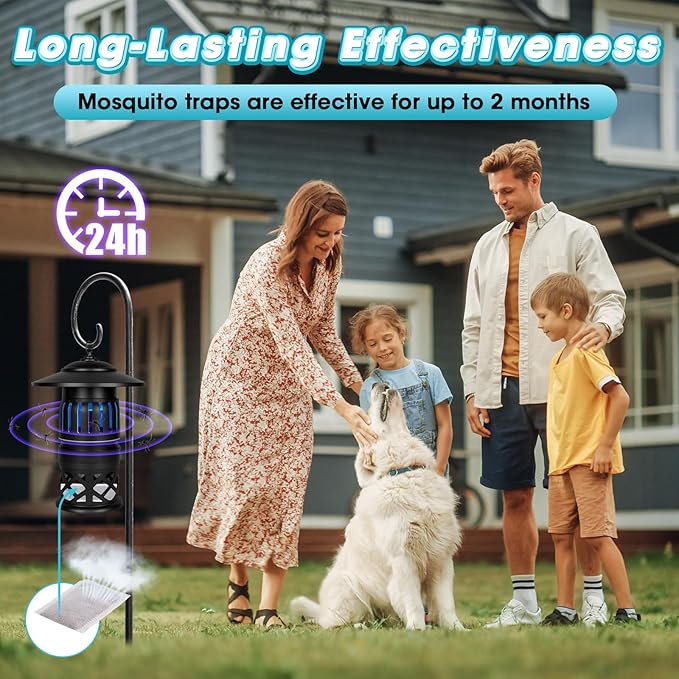 14 Pack Mosquito Attractant in Bulk, Lure for Bug Zapper Bait Refill Compatible with All Mosquito Trap Enhances Catch Rates for Indoor Outdoor Traps, Safe and Long Lasting