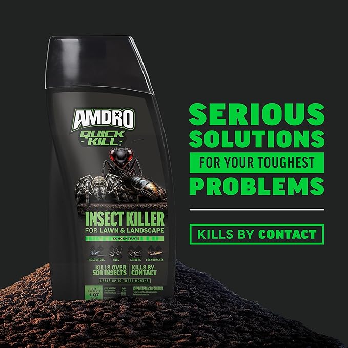 Amdro 100522992 Quick Kill Outdoor Insect Killer, 32 oz (Pack of 4)