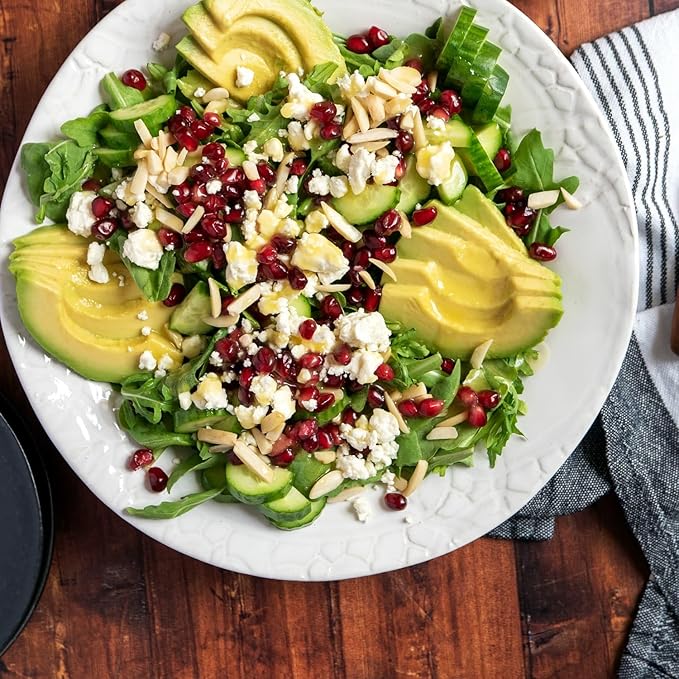 Live Pomegranate 'Wonderful' Plants (Punica Granatum 'Wonderful') - Fruit-Bearing, Drought-Tolerant, Easy to Grow (2 stevia sacs)