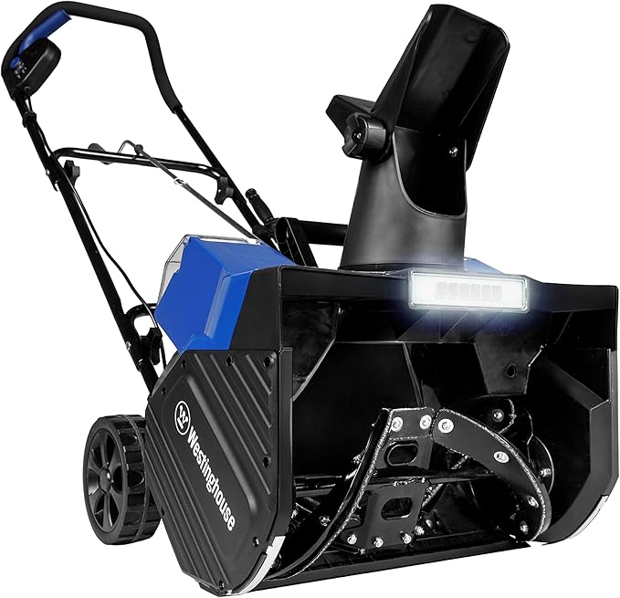 Westinghouse WSnow18T 48V Cordless Snow Blower 18 Inch Tool, Steel Auger, Brushless Motor, 25ft Throwing Distance, Plows 650lbs/min, Compatible with Snow Joe Batteries (Battery & Charger Not Included)