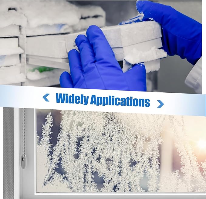 Frienda 4 Pcs Ice Scraper for Car Windshield Plastic Snow Frost Ice Removal Tools for Cars Trucks Window