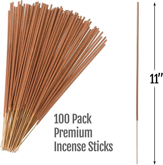 Farm Raised Candles - USA Made Mintronella - Natural Mosquito Repellent Sticks – 100 Pcs - Outdoor Insect Sticks – Citronella & Peppermint – Bug, Fly, Gnat, No-See-Um for Patio & Camping
