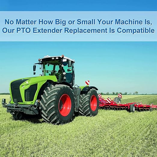 Upgraded PTO Extender for Tractor 1-3/8" & 6 Spline Female, 1-3/8" & 6 Spline Male 70HP for Quick Connect Adapter for Bush Hog,Kubota,Snow Blower, Finish Mower