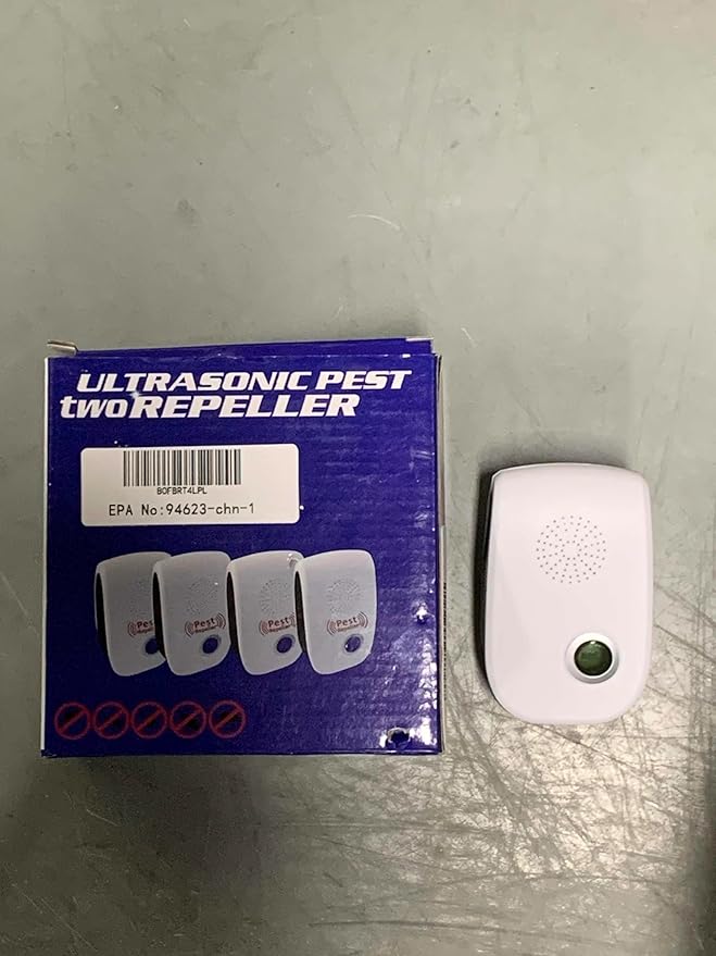 10 Packs 2025 Ultrasonic Pest & Insect Repeller Indoor, Rodent Mouse Repellent Ultrasonic Plug in, Repellent Control for Rodent, Mouse, Mice, Rat, Roach, Bugs, Mosquito, Spider, Ant