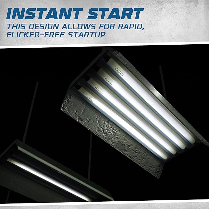 OHLECTRIC 2 Pack - Replacement for Keystone KTEB-432-UV-IS-N-P 4 Lamp T8 Electronic Fluorescent Ballast with Normal Light Output | 120-277V Input with Instant Start Operation | 0.88 Ballast Factor