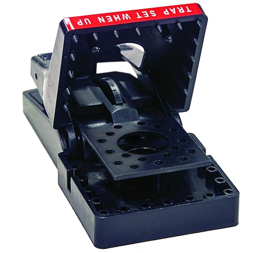 JAWZ Plastic Rat Traps – 12 Pack Bulk Snap Traps for Rats – Durable, Reusable Rodent Control – Easy to Set, Bait & Clean