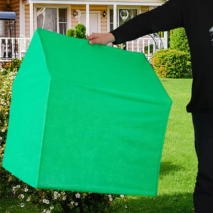 Winter Plant Covers for Freeze Protection Warm Plant Tent Shrub Covers for Winter Frost Protecting Fruit Potted Plants Tree from Freezing and Animals (24 * 24 * 28", 2 Pack)