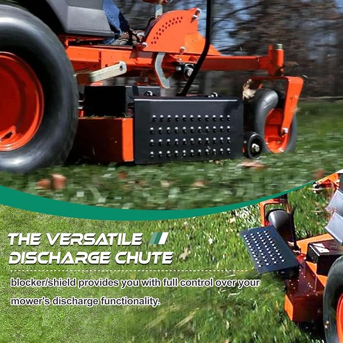 ACS6000B Advanced Chute System Compatible with Bad Boy Mowers, 54" / 60" / 61" / 72", Chute Blocker Replace Part Number 088-6000-00, 088600000