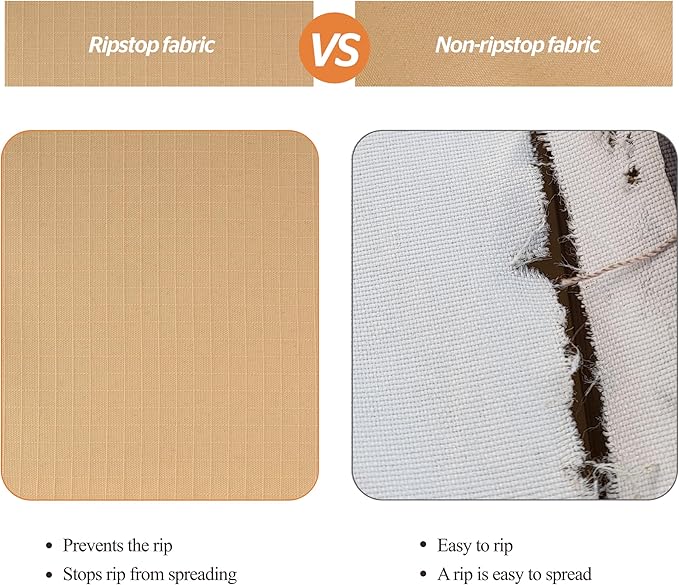 Patio Chair Cover, Outdoor Lounge Cover, Heavy Duty, Waterproof Lawn Chair Covers, 29W x 30D x 36H, Beige & Coffee, 2-Pack