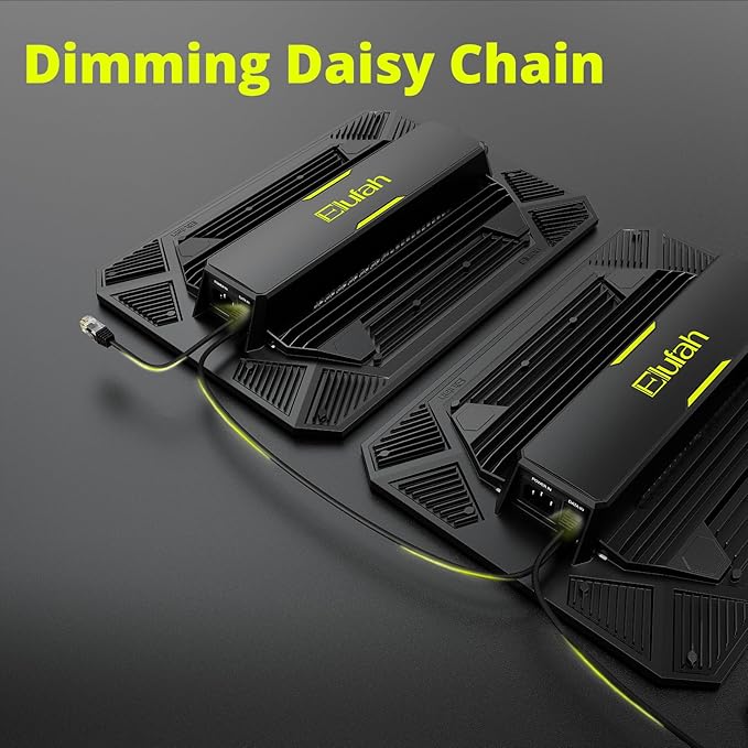 UAP1500 LED Grow Light, 150W Commercial Full Spectrum Grow Lamp for Indoor Plants with Full/Epar Boost Mode Switch & Daisy Chain, Dimmable Plant Light for Seed, Veg, Flower in 2x2/3x3 Grow Tent