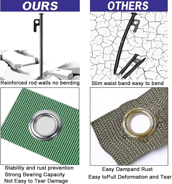 Heavy Duty Tree Stake Kits Steel Tree Stakes and Supports for Young Trees Against Bad Weather Leaning Tree Anchor Straightening Kit