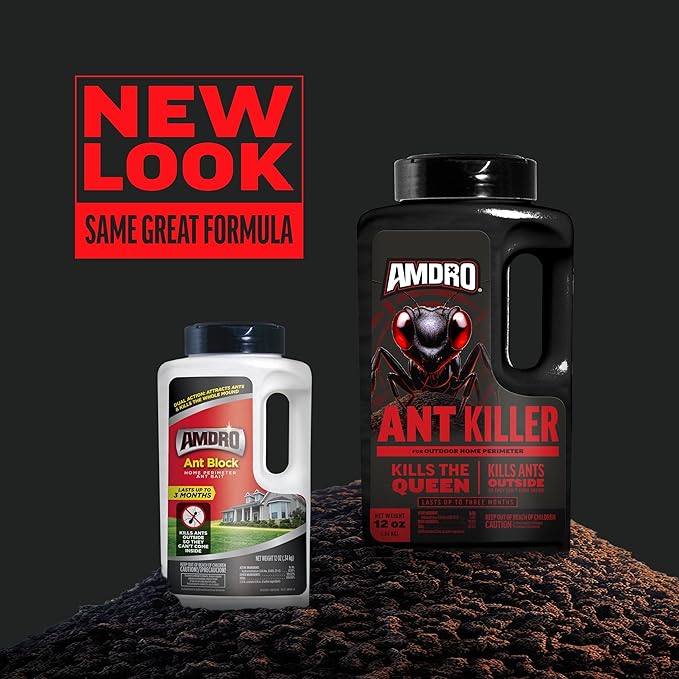 Amdro Ant Killer for Outdoor Home Perimeter, 12oz