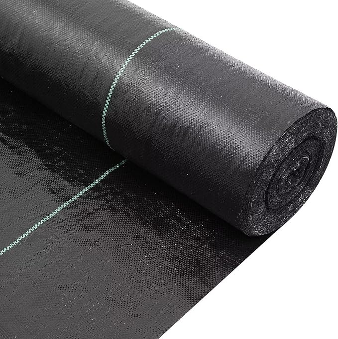 Driveway Fabric, 2.5x500 ft Road Fabric Commercial Barrier Fabric, Landscape Fabric Heavy Duty 4OZ French Drain Fabric for Erosion Control,Landscape Fabric,Construction Projects