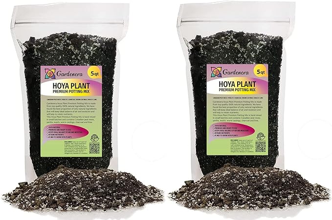 Hoya Plant Premium Potting Mix - 10 Quart - Optimal Balance for Thriving Hoyas: Air, Moisture, and Nutrient Retention