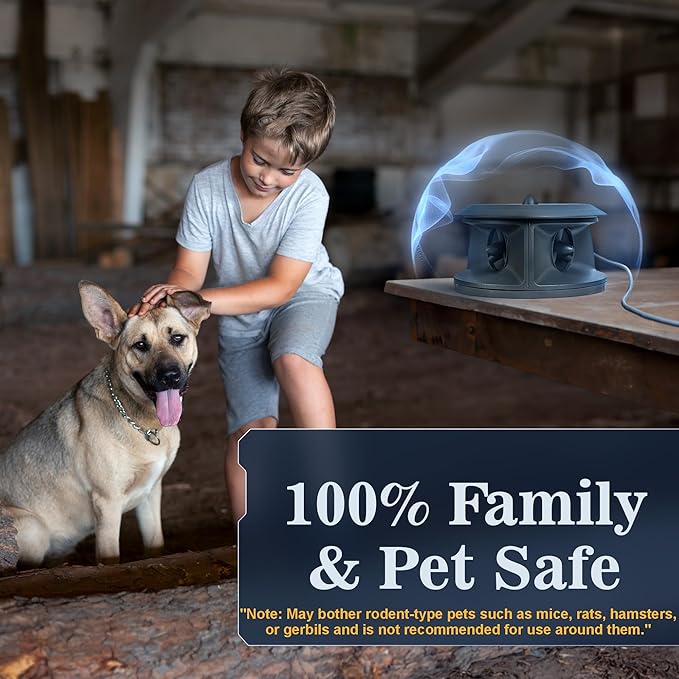 CLEANRTH BCS202 Bat-Blocker Pro - Safely Repels Bats Away