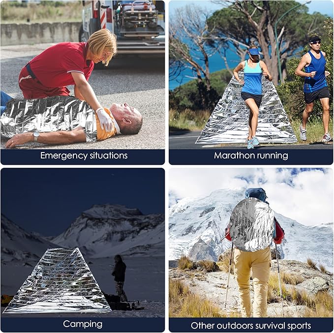 Plant Growth Mylar Films High Reflective Mylar Film Garden Greenhouse Covering Foil Sheets for First Aid Blanket Growth Room Camping Simple Tent,82.6 x 51.2 Inch(6 Pieces)