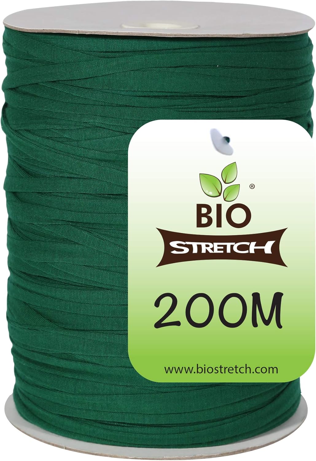 Soft Garden Plant Ties for Indoor & Outdoor Plants - Strong & Stretchy Cut-to-Length Plant Tape for Climbing Plants, Tomato Vines & Home Gardening (656 ft / 200M)