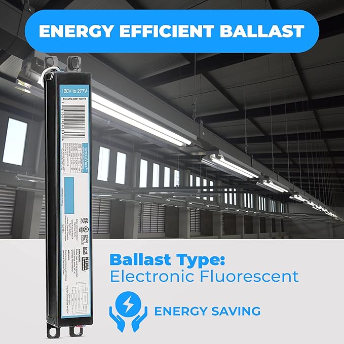 OHLECTRIC Replacement for ICN-3P32-SC 1,2 & 3 Lamp - T8 Fluorescent Electronic Ballast - 120-277V - Standard and Energy Efficient Ballasts- Instant Start - Standard Ballasts - OL-47006
