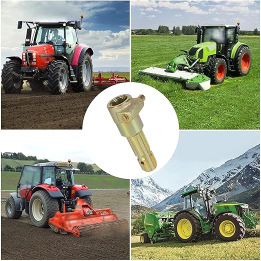 Upgraded PTO Extender for Tractor 1-3/8" & 6 Spline Female, 1-3/8" & 6 Spline Male 70HP for Quick Connect Adapter for Bush Hog,Kubota,Snow Blower, Finish Mower