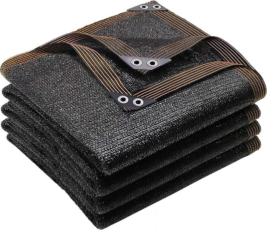 winemana Black Shade Cloth 40%, 5x20 FT Mesh Tarp - Garden Shade for Greenhouse, Patio, Vegetables, Plants Cover and Chicken Coops, Sun Shade Net for Outdoor Protection with Reinforced Grommets