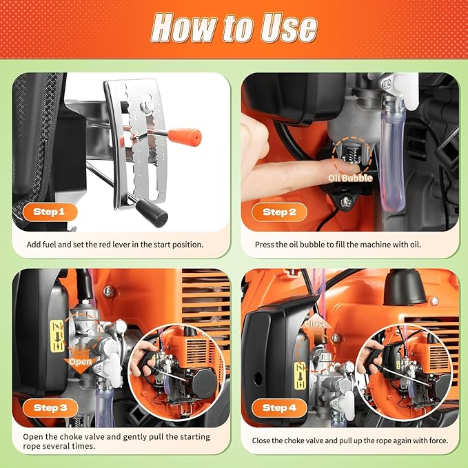 2.13kw Gas Powered Backpack Fogger Leaf Blower Sprayer Machine - 3.7Gal Sprayer for Efficient Garden Spraying and Outdoor Protection