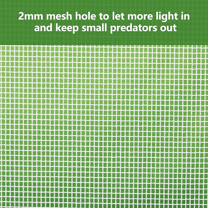 23.6" Outdoor Mesh Plant Enclosure, Plant Cover for Pests, Bird and Pest Protection Guard for Fruit, Vegetables, Flowers and Herbs Pop-Up Cage 15.7 x 15.7 x 23.6 Inches