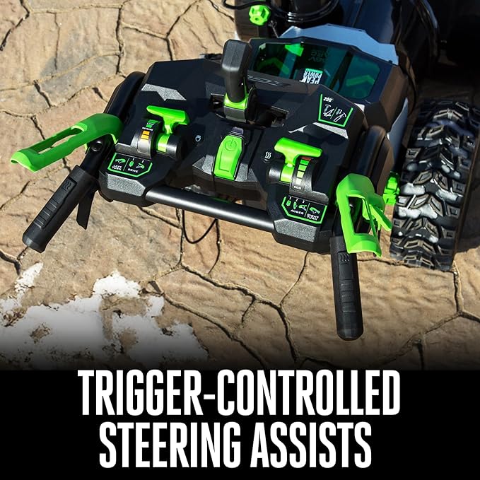 EGO Power+ 28" Electric Snow Blower, Cordless Self-Propelled 2-Stage, Includes (2) 56 V 12.0Ah Batteries and Dual Port Charger - SNT2807