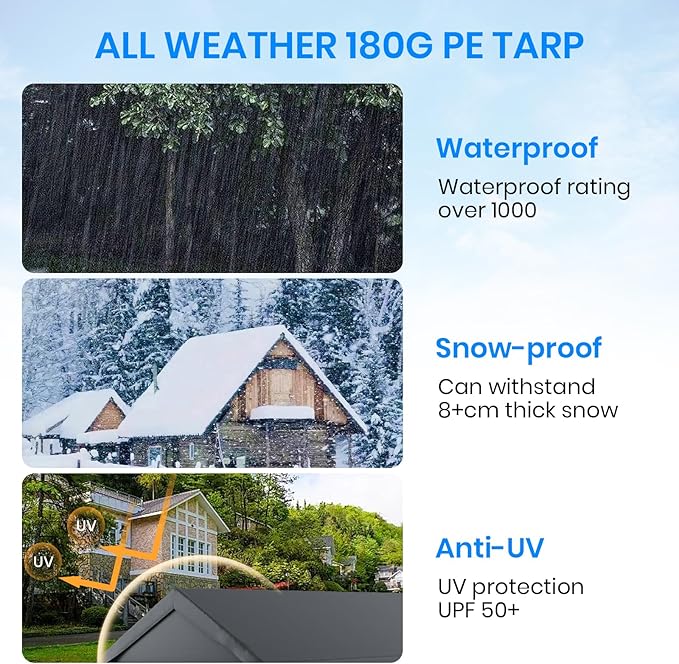 Carport 12x20 FT Heavy Duty,Outdoor Portable Garage with Removable Sidewalls & Doors, Waterproof, UV-Resistant Canopy Shelter for Vehicles, Boats, RVs, Trucks, All-Season Car Port, Gray