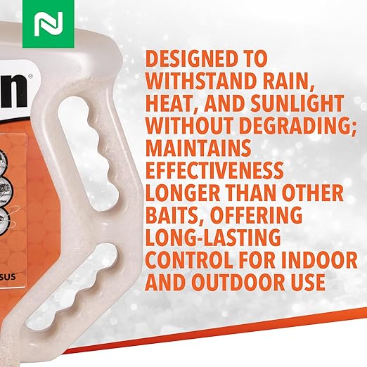 Nisus Niban Granular Bait, Weather-Resistant, Boric Acid Formula, Ants, Roaches, Crickets, Slugs & Snails, Indoor/Outdoor Use, 4 lbs