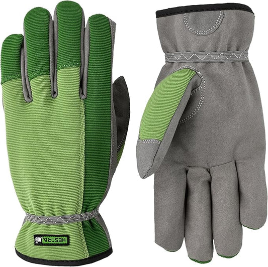 Hestra Job Garden Robin Durable Adult Work and Gardening Gloves, Washable Gloves for Everyday Gardening, Yard Work & Tool Use