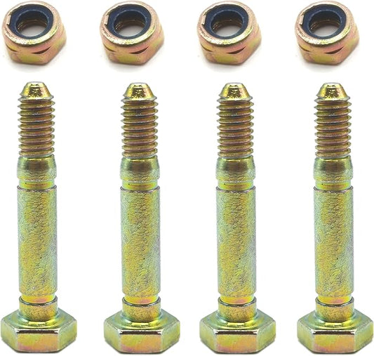 4 Set 51001500 5/16inches Shear Bolts and Nuts for Ariens 510015 51001500 John Deere AM122156 AM136890 Snow Blower