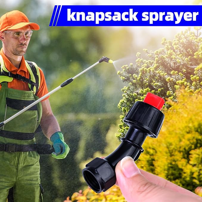 110°Flat Fan Spray Nozzles, 7PCS 0.1–0.6mm Sprayer Nozzle Tips, for the Replacement Boom Pump Sprayer Knapsack, Garden & Agricultural Tank Spraying Equipment