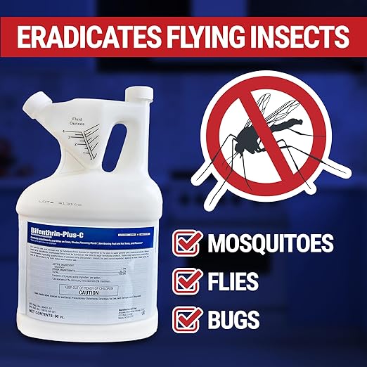 Insecticide (96 oz) - Roach Killer Indoor Infestation, Termite Treatment, Ant Control & Wasp Spray - Home Pest Control, Residential, Commercial, and Industrial Use