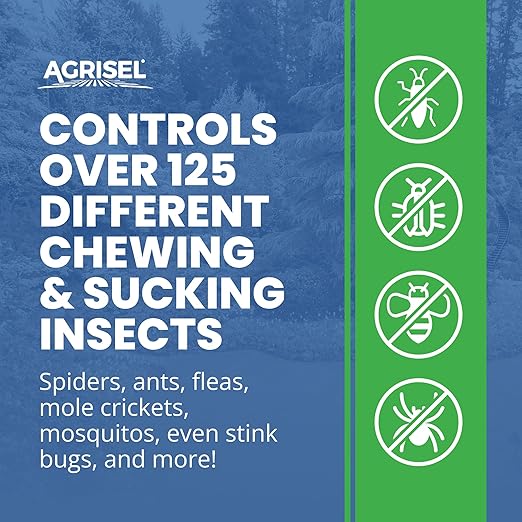 Bifenthrin Pro 7.9, Insect Control, Safe for Plants & Crops, Insecticide, Effective Against 125+ Insects, Includes 3-Pack of Agrisel Protective Gloves, 16 Ounces